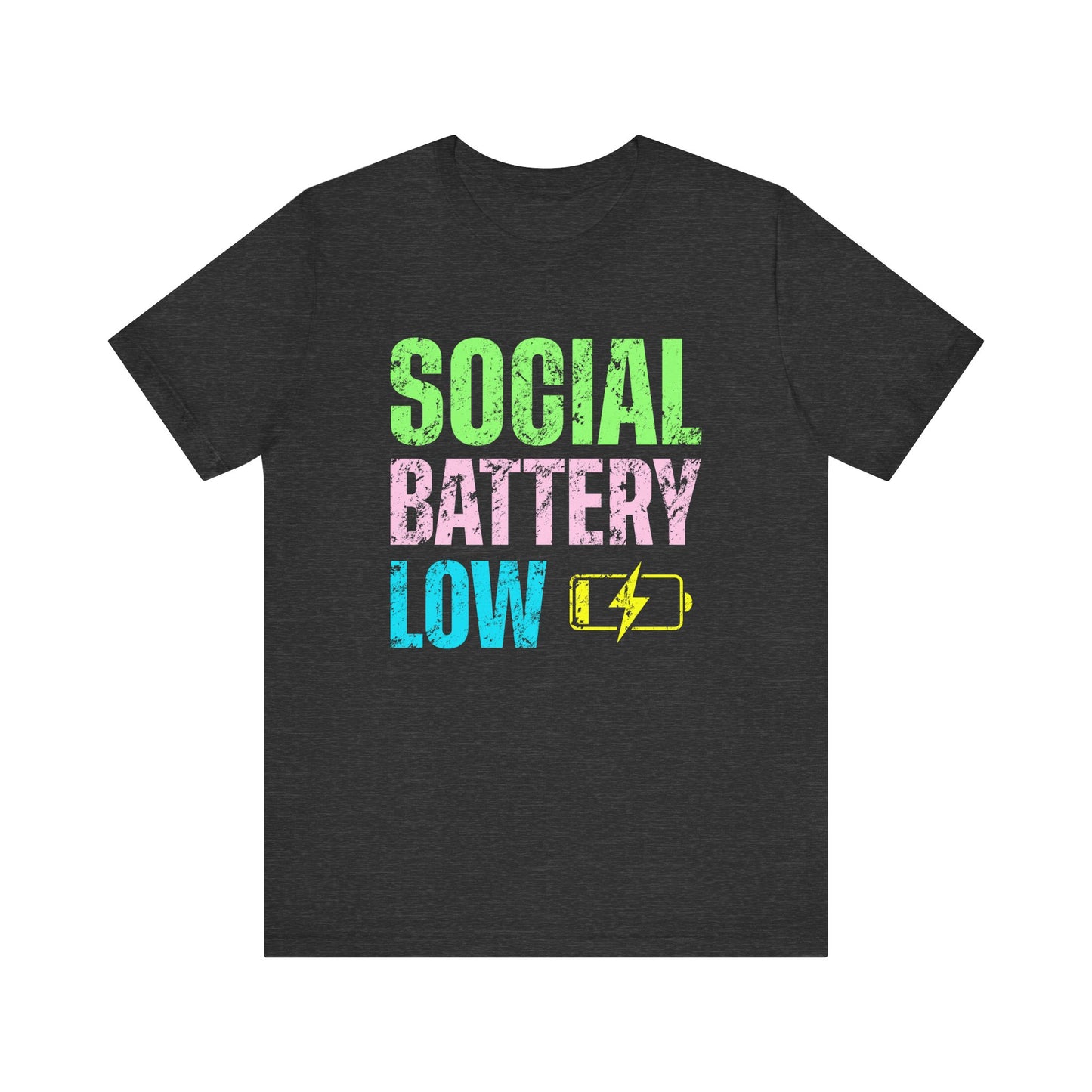Social Battery Low Tee