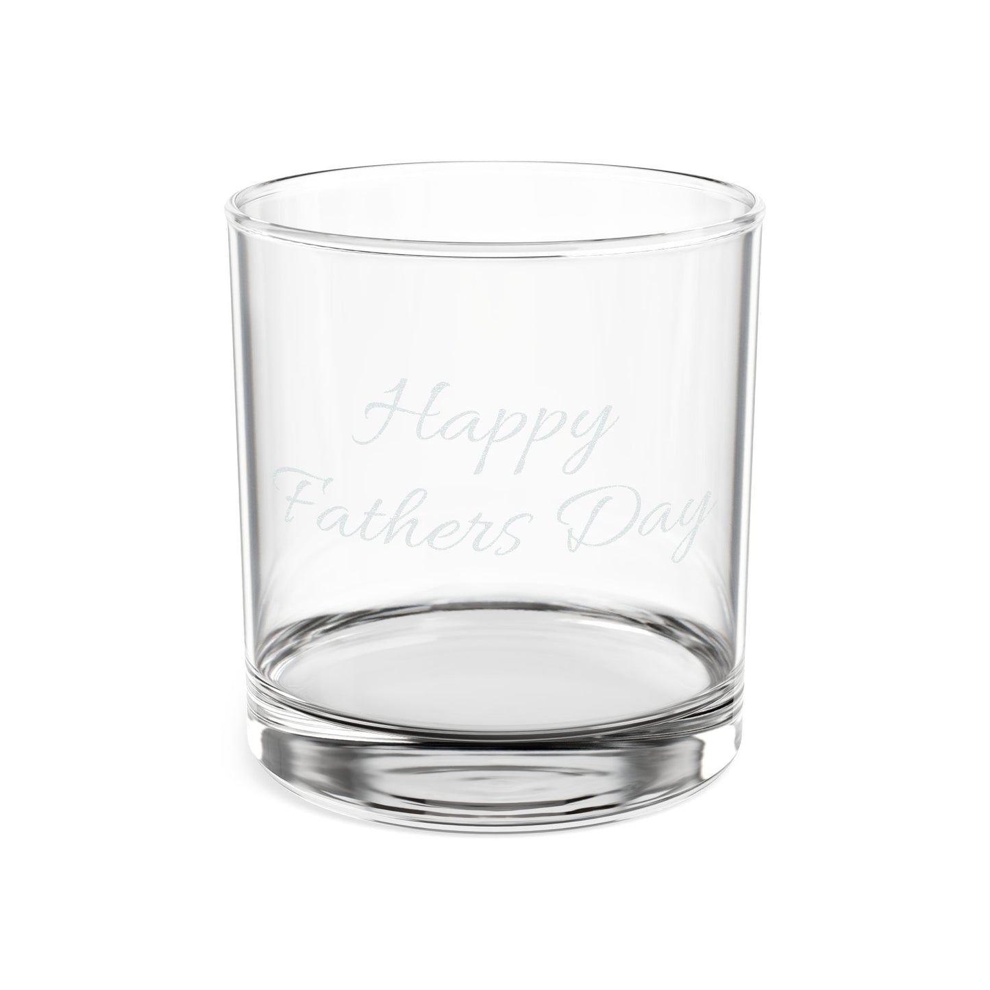 Engraved 'Happy Father's Day' 10oz Rocks Glass