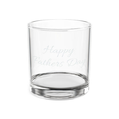 Engraved 'Happy Father's Day' 10oz Rocks Glass