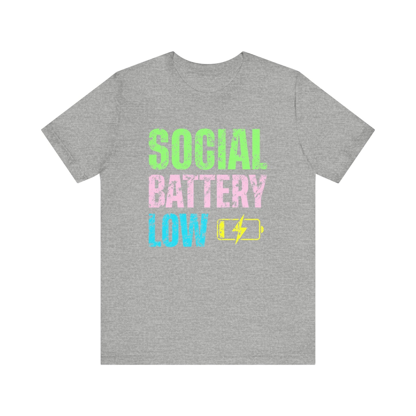 Social Battery Low Tee
