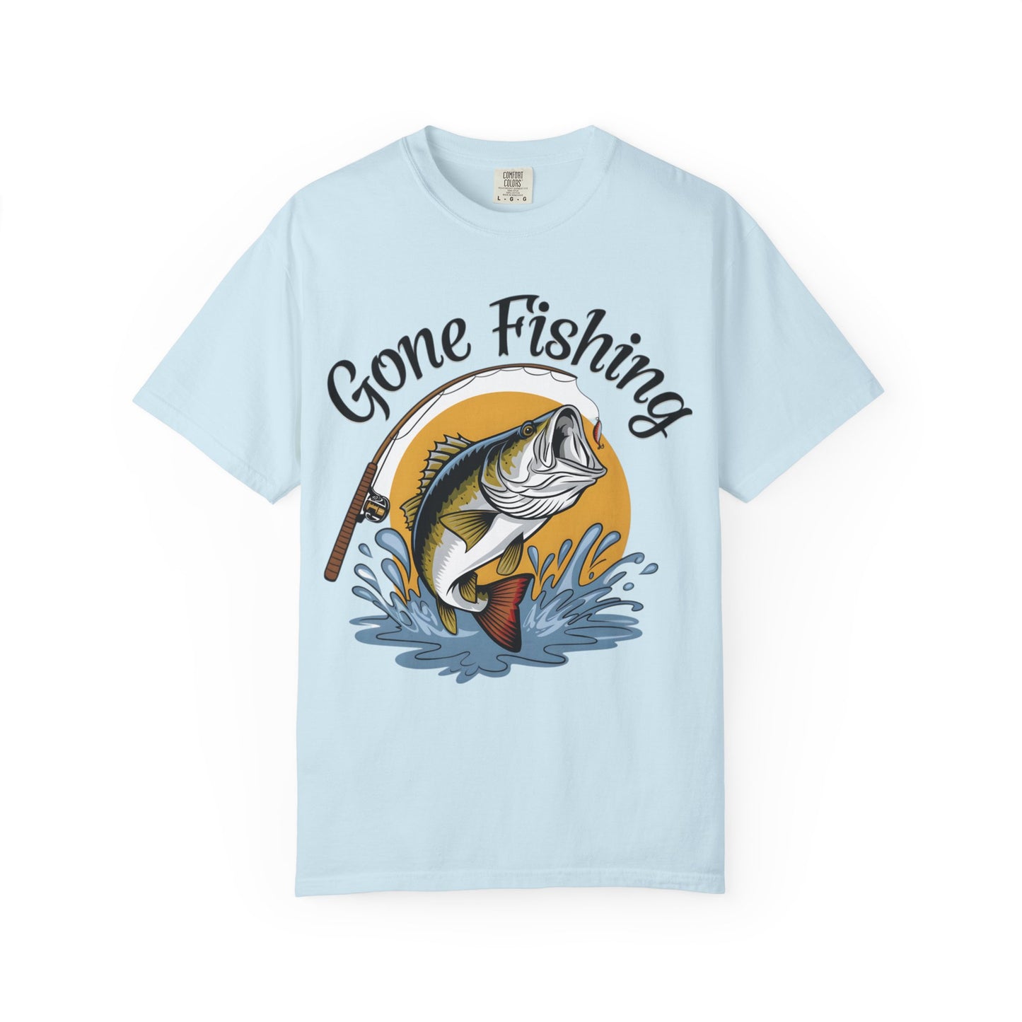 Gone Fishing T-Shirt — Bass Fishing Graphic Tee