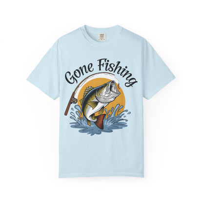 Gone Fishing T-Shirt — Bass Fishing Graphic Tee