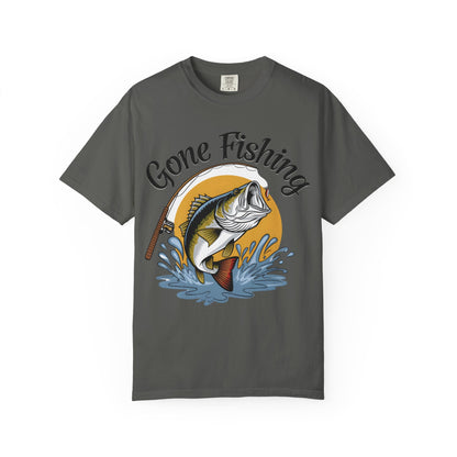 Gone Fishing T-Shirt — Bass Fishing Graphic Tee
