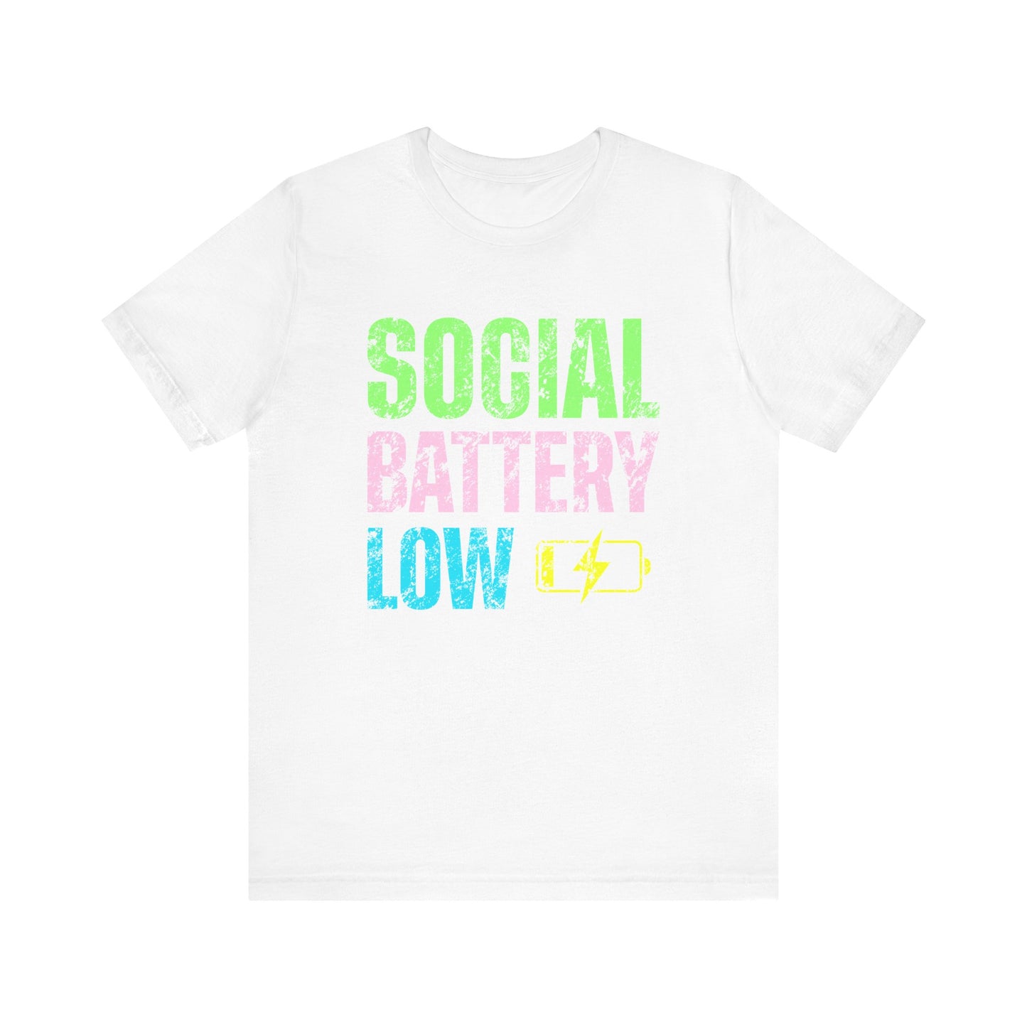 Social Battery Low Tee