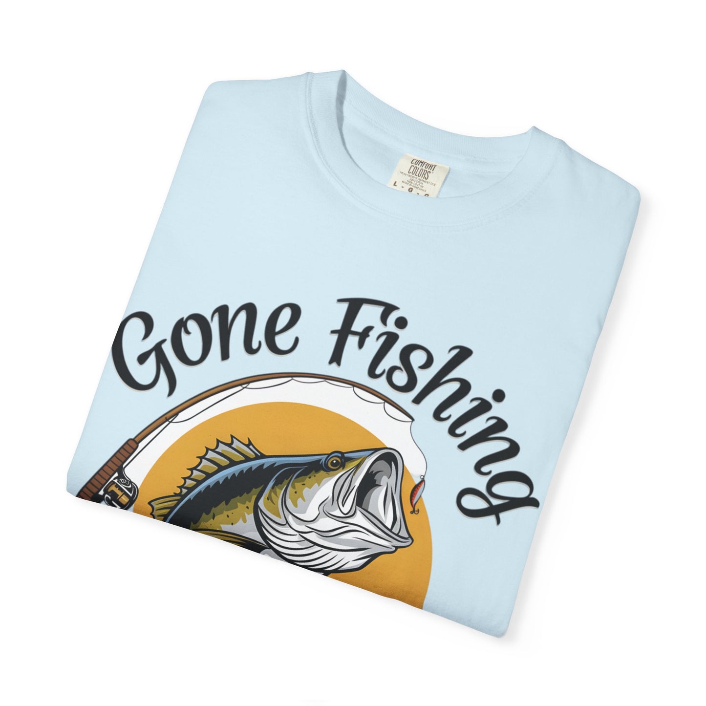 Gone Fishing T-Shirt — Bass Fishing Graphic Tee