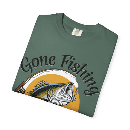 Gone Fishing T-Shirt — Bass Fishing Graphic Tee