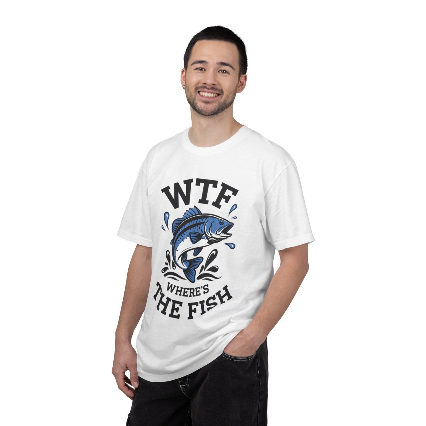 WTF Where's The Fish Fishing T-Shirt — Funny Angler Graphic Tee