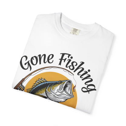 Gone Fishing T-Shirt — Bass Fishing Graphic Tee