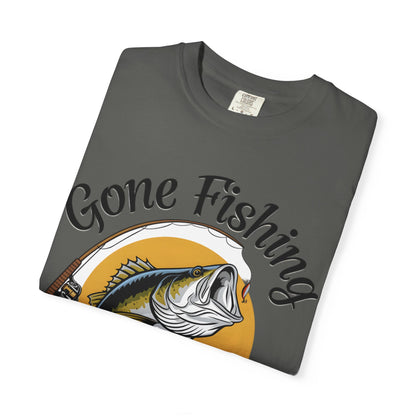 Gone Fishing T-Shirt — Bass Fishing Graphic Tee